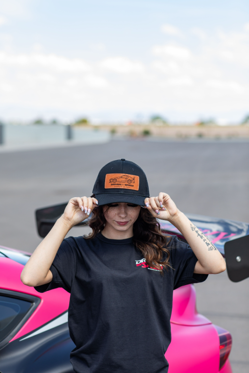 Driven By Speed Snapback Black W/Square Patch