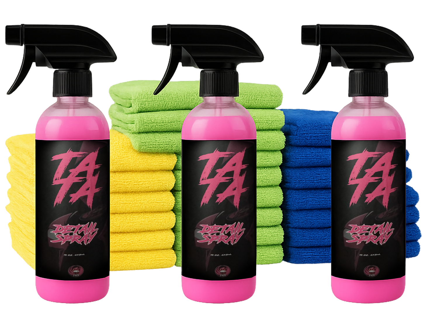 TaTa Shine Kit – Premium Detail Spray + Microfiber Bundle