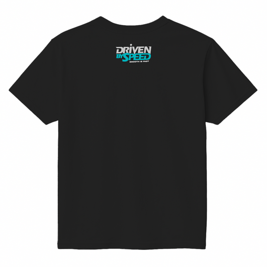 DRIVEN BY SPEED Teal (T-Shirt)