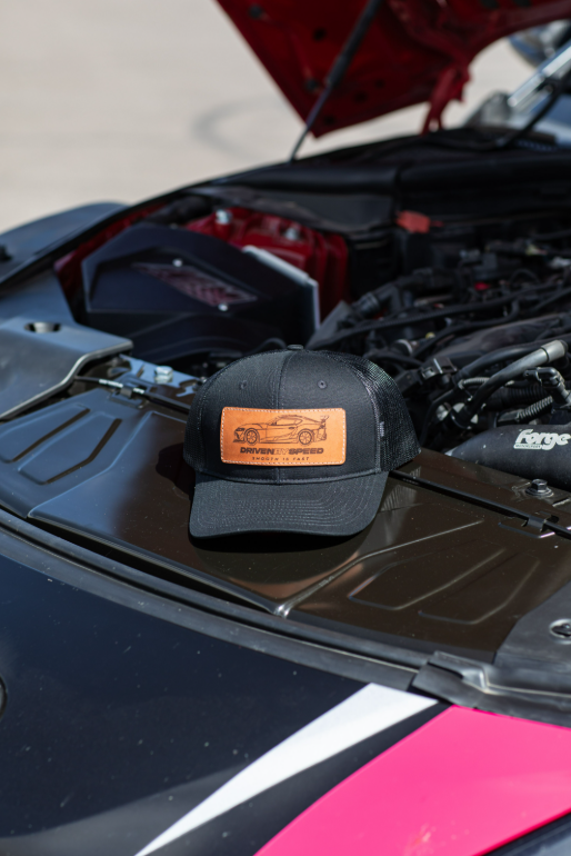 Driven By Speed Snapback Black W/Square Patch