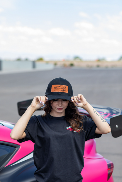 Driven By Speed Snapback Black W/Square Patch