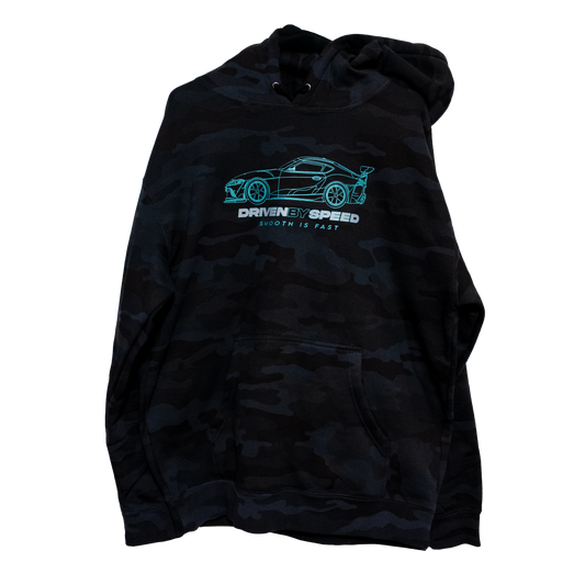 Supra teal Camo (Hoodie)