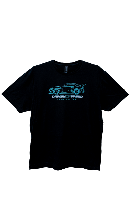 DRIVEN BY SPEED Teal (T-Shirt)