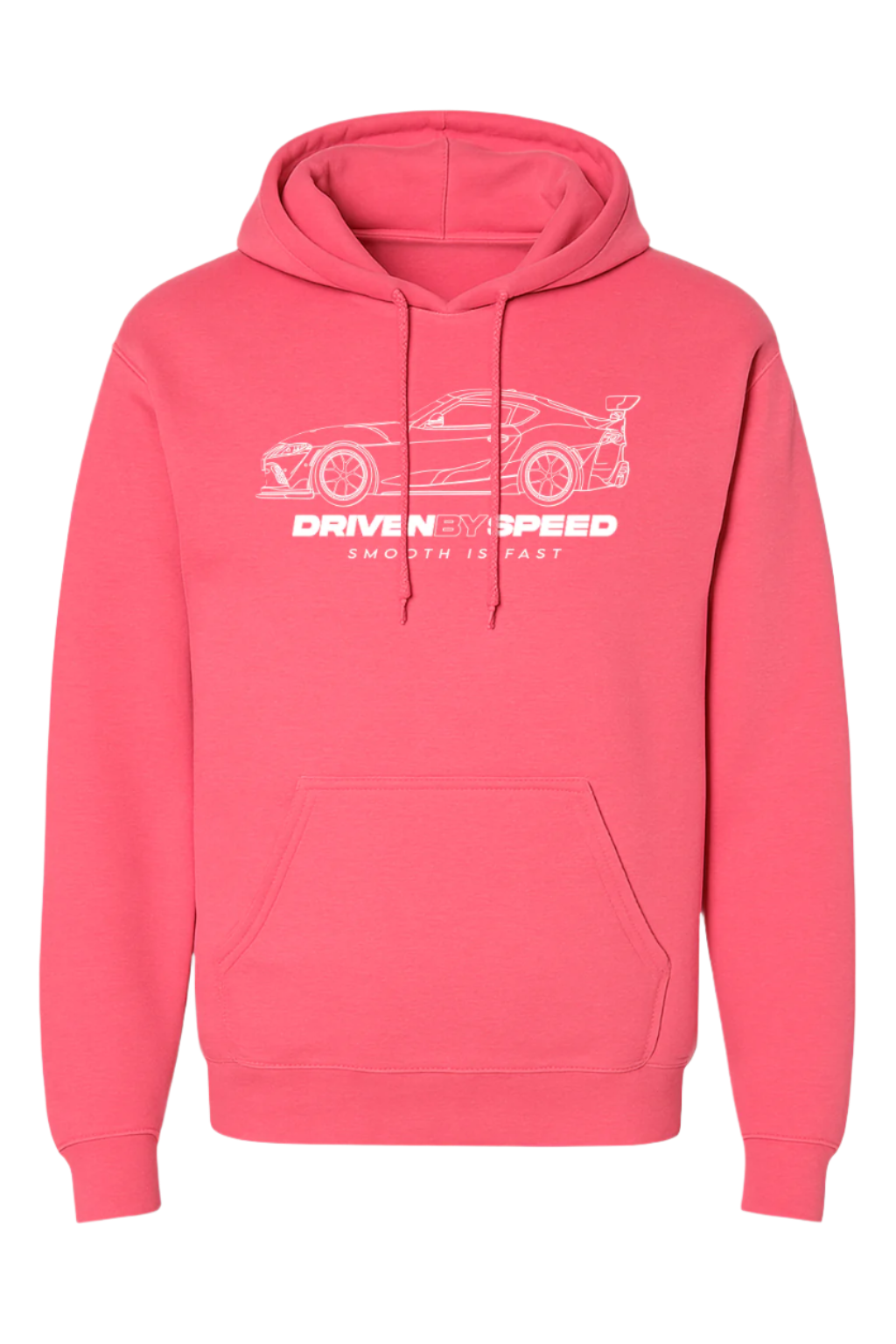 Pink Driven By Speed Hoodie
