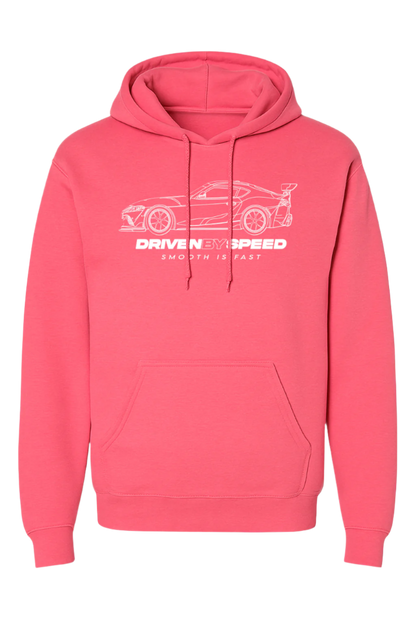 Pink Driven By Speed Hoodie