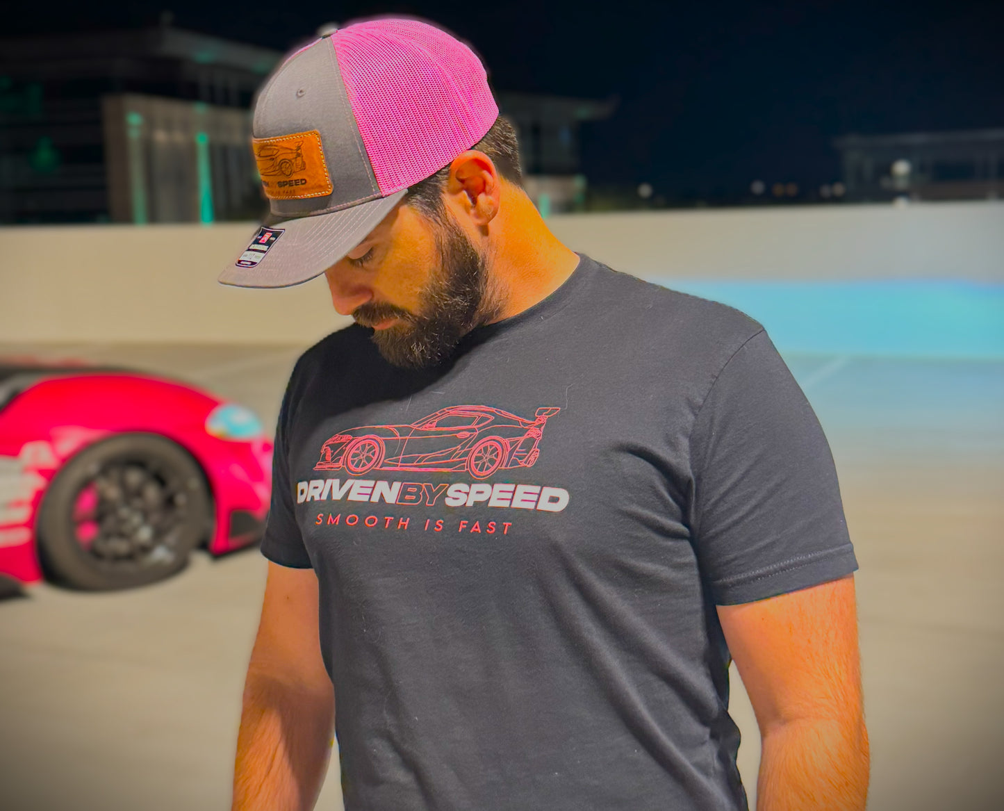 DRIVEN BY SPEED Pink (Shirt)